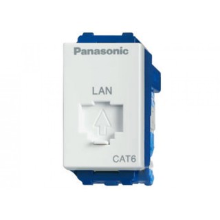 เต้ารับปลั๊กคอมพิวเตอร์ Panasonic CAT 6E WEG24886