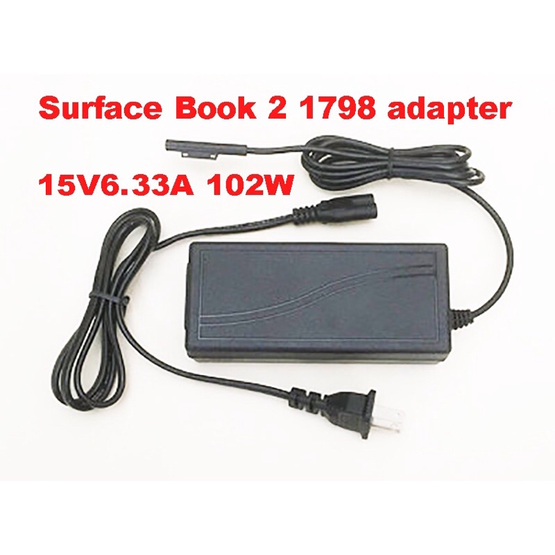 Microsoft Surface Book 2 1798  15V6.33A 102W charger adapter power supply