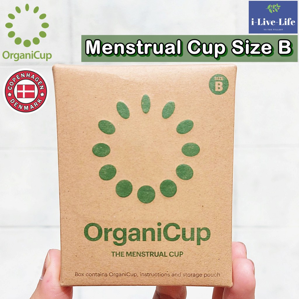 ถ้วยรองรับประจำเดือน Menstrual Cup Size B - OrganiCup