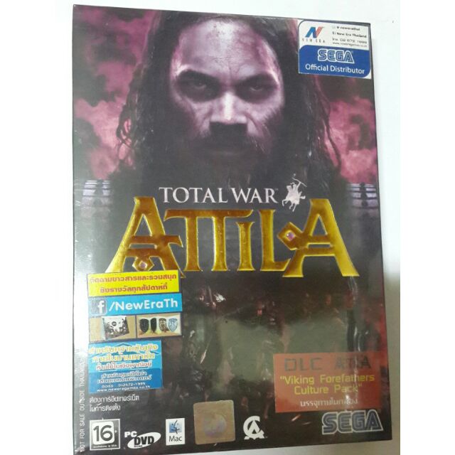 เกม​ PC​ TotalWar​ Attila. แผ่นแท้ลิขสิทธิ์ สินค้ามือ1