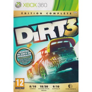 แผ่น XBOX 360 Dirt 3 Complete Edition  ใช้กับเครื่องที่แปลงระบบJTAG/RGH