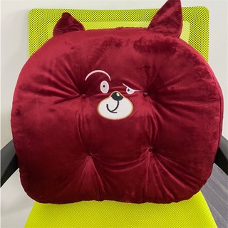 เบาะนั่งการ์ตูนมีหู Cushion เบาะนั่ง ผ้ากำมะหยี่ ขนาด45*45ซม.