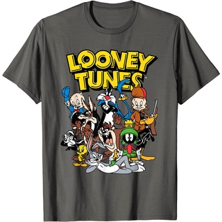 เสื้อยืด ลาย Looney Tunes สําหรับผู้ใหญ่Size S-5XL