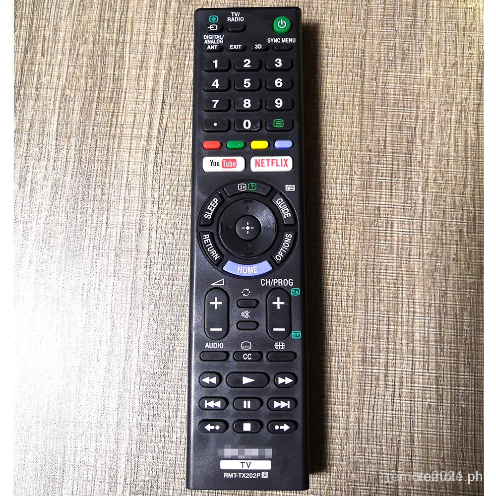 ใหม่เปลี่ยน RMT-TX202P รีโมทคอนโทรลสําหรับ Sony LCD สมาร์ททีวี RMT-TX300P KD-55X9305C KDL-55W805C 55