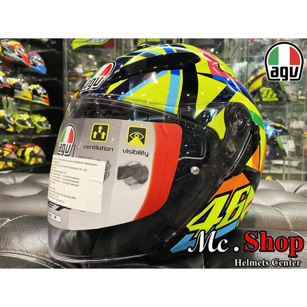 หมวกกันน็อค AGV K5 Jet Soleluna 2016