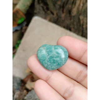 Amazonite | แอมะซอไนต์ 🏞️ #13 #heart เขียวอมฟ้า 🌳🌈