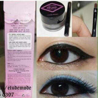 อายไลเนอร์เนื้อครีม Etude House Drawing Show Creamy Liner 