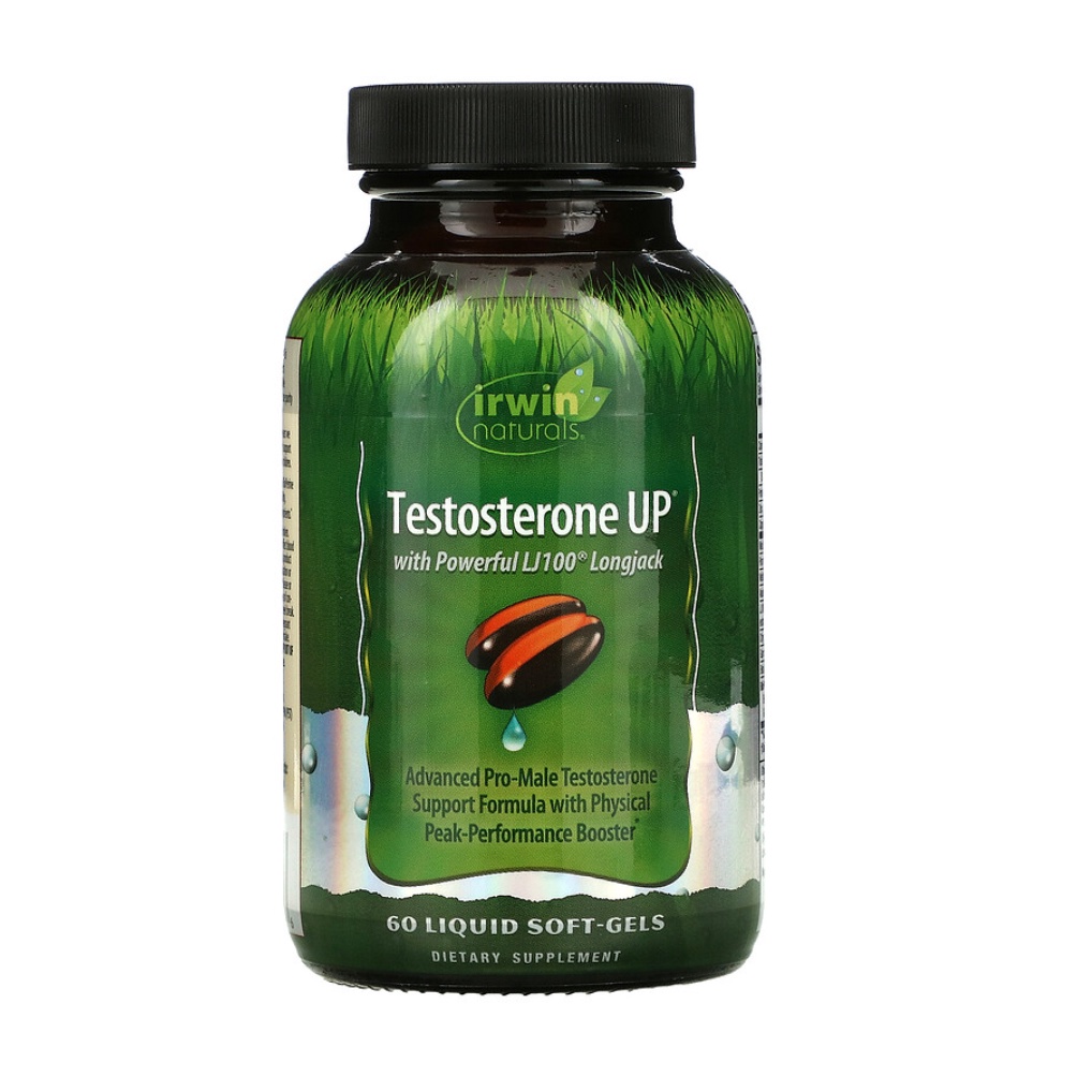 Irwin Naturals, Testosterone UP, 60 Liquid Soft-Gels