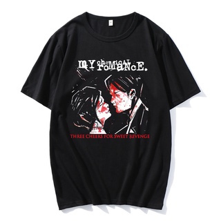 [S-5XL]เสื้อยืด ผ้าฝ้าย 100% พิมพ์ลาย My Chemical Romance Mcr Dead Emo ใส่สบาย แฟชั่น สําหรับคู่รัก LHZY