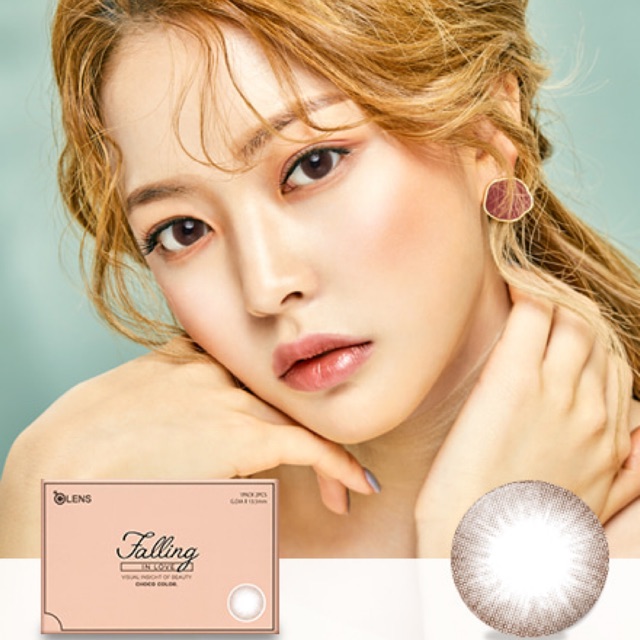[พร้อมส่ง] O-lens Falling in love Choco #รายเดือน # 0.00