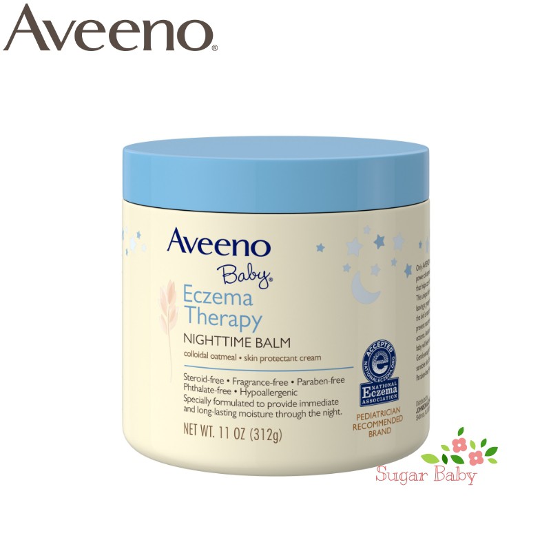 Aveeno Baby Eczema Therapy Moisturizing Cream Fragrance Free