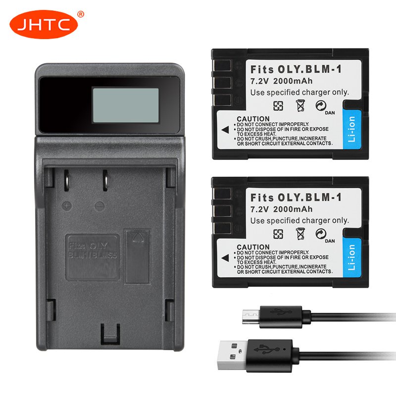 PSBLM1 Battery Camera 2000mAh For Olympus C5060 C7070 C8080 E30 E