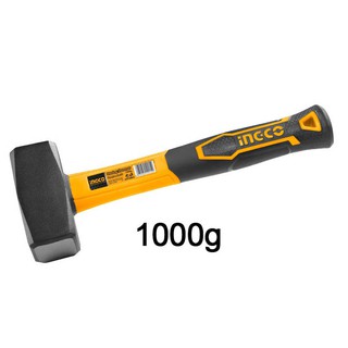 INGCO ค้อนทุบหิน ด้ามไฟเบอร์ 1000 กรัม รุ่น HSTH8802 ( Stoning Hammer ) ค้อนทุบ ฆ้อนทุบ ค้อน