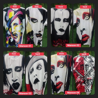 เสื้อยืด พิมพ์ลาย Marilyn MANSON 01-04 BANGKOK DISTO ขนาดใหญ่ 3XL 4XL 5XL Xl 4XL 4XL