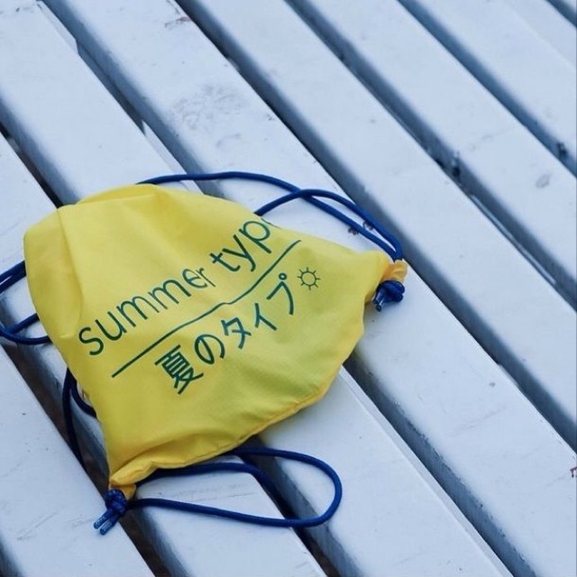 gym bag (yellow)