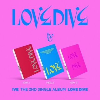 ❁อัลบั้มใหม่ของ IVE ของแท้ LOVE DIVE ภาพถ่ายการ์ดภาพที่ 2 Zhang Yuanying เกาลัด Rui