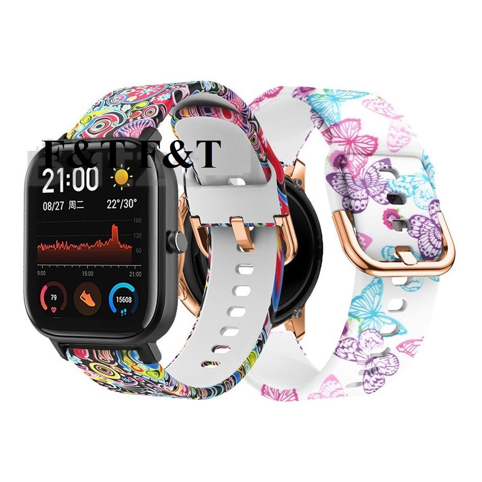 สาย Amazfit Gts 2 Strap Amazfit Gts 2 Mini Gts สายนาฬ กา Amazfit Bip U Bip