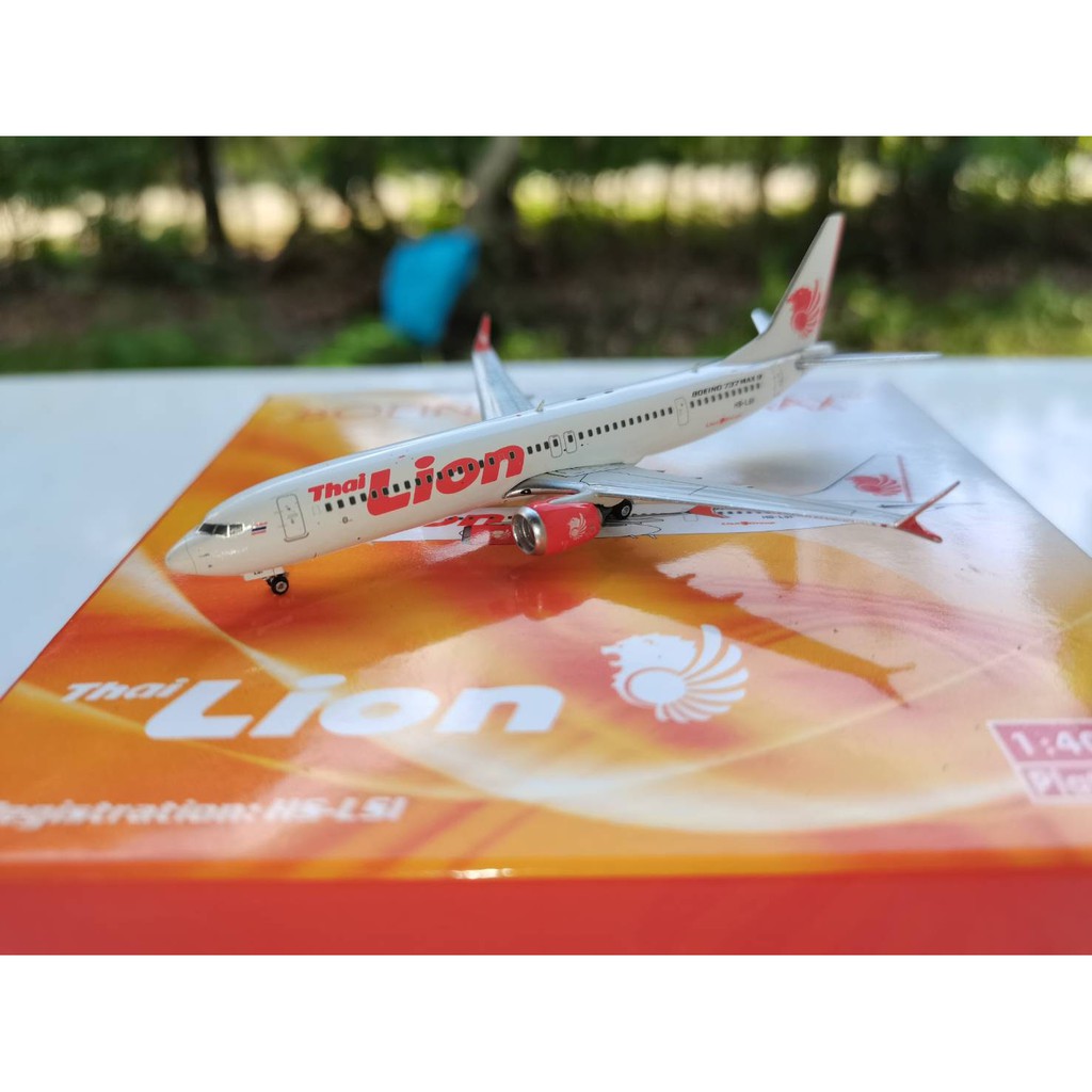 โมเดล Thai Lion Air B737MAX9 HS-LSI