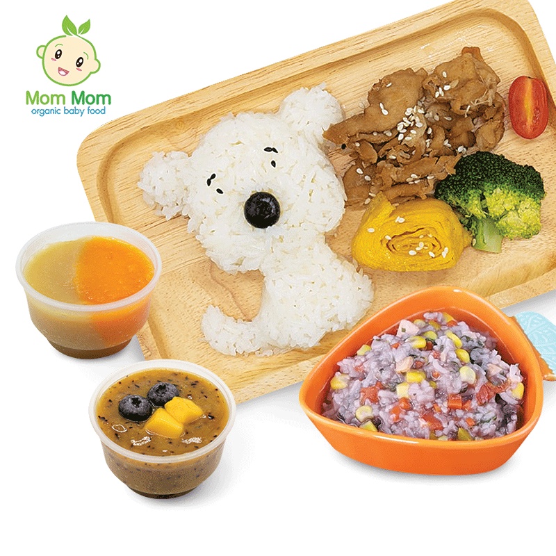 พร้อมส่ง แบบโปรโมชั่นเซ็ททางร้านคละเมนูให้ อาหารเด็กออแกนิค อาหารเสริม ข้าวตุ๋นสำหรับเด็ก 6 เดือน – 5 ปี