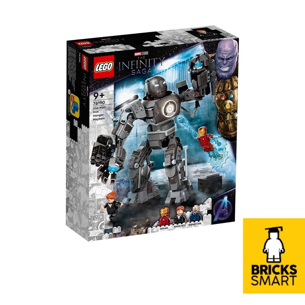 76190 LEGO Marvel Iron Man Iron Monger Mayhem
