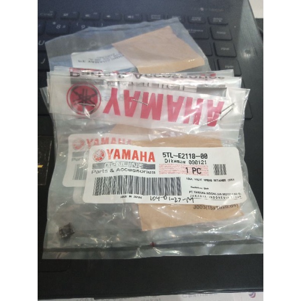 ORIGINAL YAMAHA MIO, MIO SOUL, FINO, MIO M3, MIOZ, NMAX, AEROX, LEXI/COTTER VALVE 5TL-E2118-00