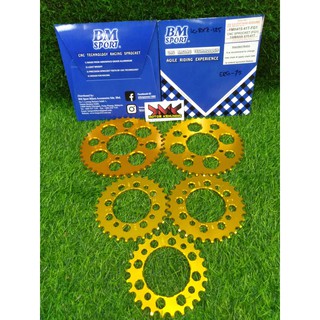 Sprocket RXZ/LC135 RACING SPOKET415 CNC อัลลอย FG1 BM พาวเวอร์