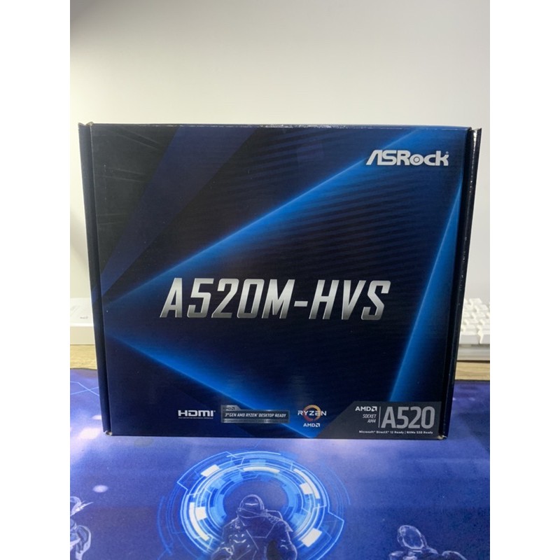 ASROCK A520M-HVS สินค้าใหม่ รับประกัน 3 ปี