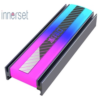 Inner ฮีทซิงค์ระบายความร้อน M.2 SSD 5V 3Pin ARGB 2280 สําหรับฮาร์ดดิสก์โซลิดสเตท