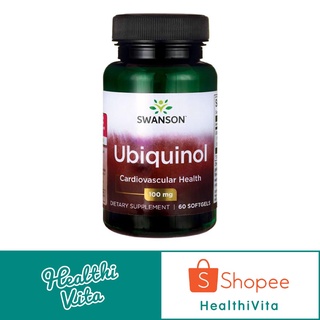 Swanson Ubiquinol 50-100 Mg. (60 Sgels) ❌Exp. 12/23