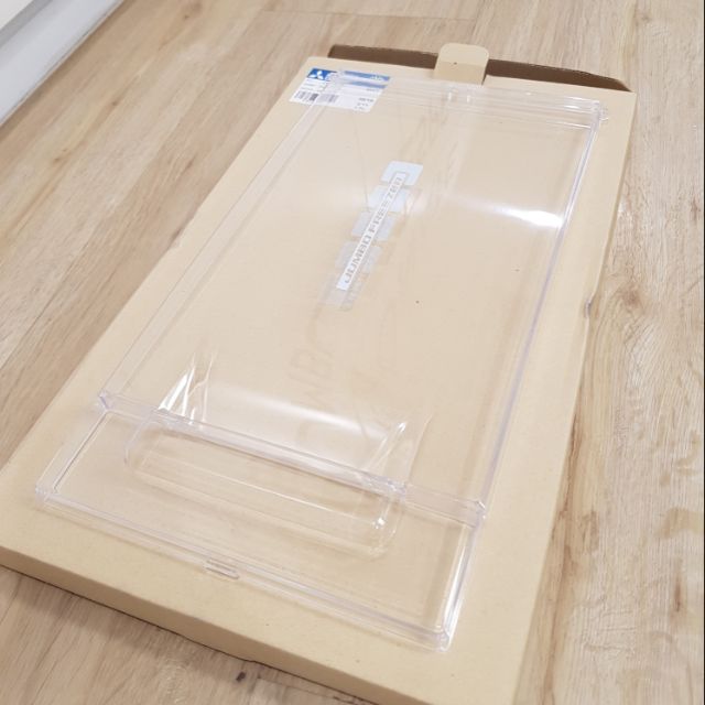 ฝาช่องฟรีส Mitsubishi มิตซูบิชิ รุ่น MR-18 ฝาช่องฟรีซ ประตูช่องฟรีส อะไหล่ตู้เย็น ของแท้