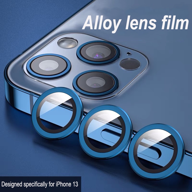 เคส iphone 13 ฟิล์มป้องกันเลนส์สำหรับ iPhone 13 pro max 13 13 Pro วัสดุโลหะ Lens protection
