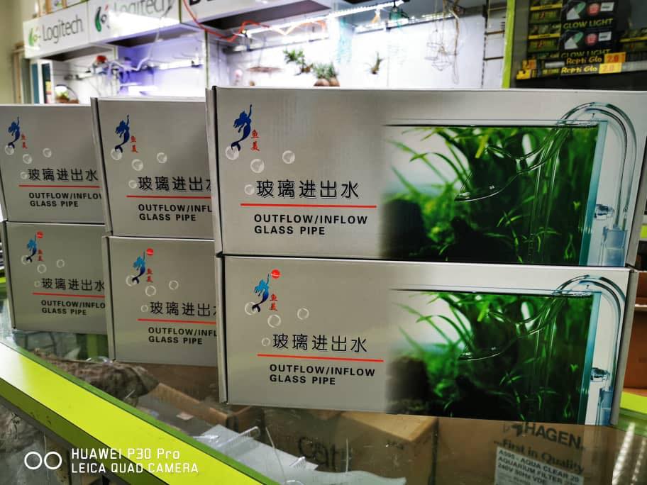 ท่อลิลลี่กระจก (Outflow / Inflow) (12mm / 16mm) (ระบบกรอง)