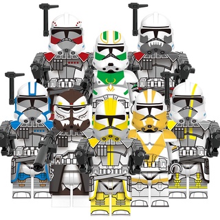 ใหม่ ฟิกเกอร์ Stars War ARC Troopers ขนาดเล็ก ของเล่น ของขวัญ