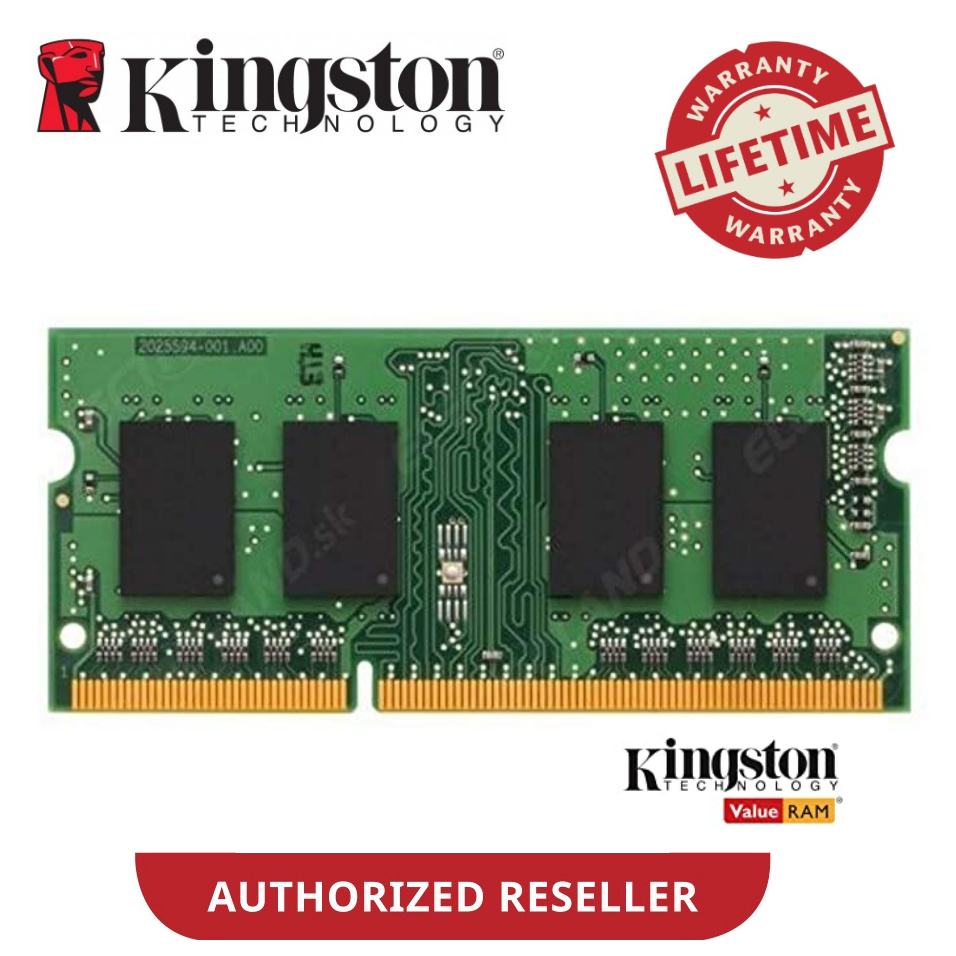 Kingston ValueRam 16GB 3200MHz DDR4 Non-ECC CL19 Notebook Memory (KVR32S22D8/16)