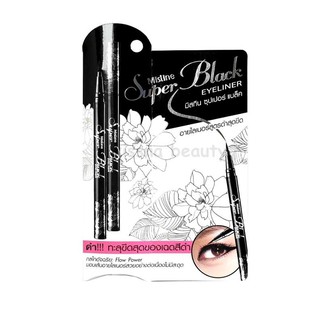 PBCOSMOSHOP Mistine Super Black Eye Liner 1g.  มิสทีน ซุปเปอร์ แบล็ค อายไลเนอร์