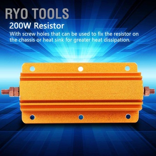 Ryo Rx24 200W 8R อุปกรณ์เครื่องมืออลูมิเนียมต้านทานไฟฟ้า