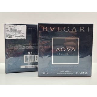 Bvlgari Aqva Pour Homme  EDT 100ml กล่องซีล