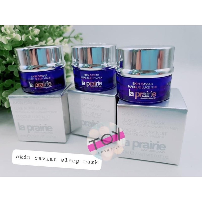 La Prairie Skin Caviar Luxe Sleep Mask Premier 5 ml Shopee Thailand