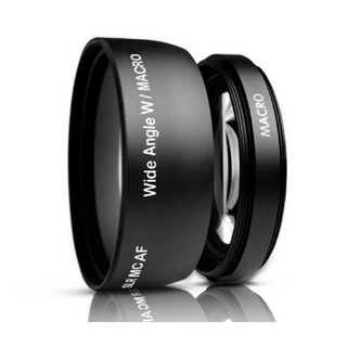 Wide Angle Macro 58mm 0.45x Converter Conversion Lens *** คอนเวอร์เตอร์ไวด์สำหรับต่อหน้าเลนส์ 58mm. เพื่อถ่ายภาพกว้าง **