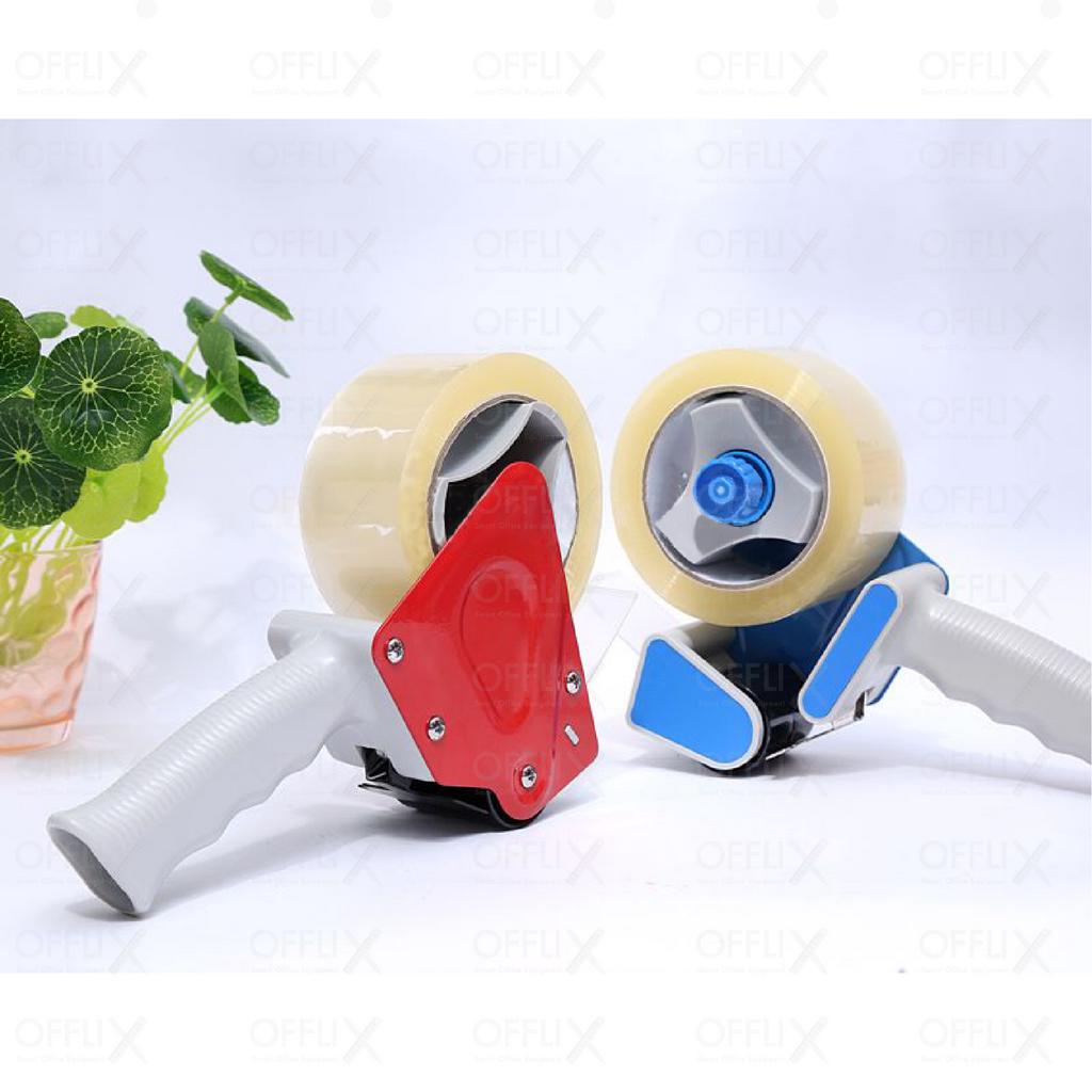 ที่ตัดเทปขนาด 2 นิ้ว tape dispenser (สีแดง/สีฟ้า)