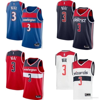 Bkb เสื้อกีฬาแขนกุด ลายทีม NBA Jersey Washington Wizards Beal Classic Jersey พลัสไซซ์ สําหรับผู้ชาย และผู้หญิง 2022