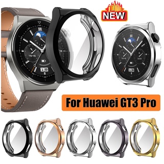 เคส Huawei watch GT 3 pro Case 43mm 46mm Case TPU Full Screen Covered Protection Huawei GT 3 pro Cover Soft Protective Case Cover for huawei gt3 pro Case