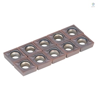 【SB】เม็ดมีดกลึงคาร์ไบด์ Cnc CCMT09T304 VP15TF CCMT 09 T3 CCMT32.51 10 ชิ้น ต่อกล่อง