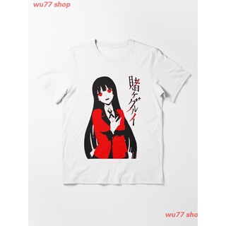 New Kakegurui Essential T-Shirt เสื้อยืดพิมพ์ลายการ์ตูนมังงะ ดผ้าเด้ง คอกลม cotton ความนิยม sale Unisex