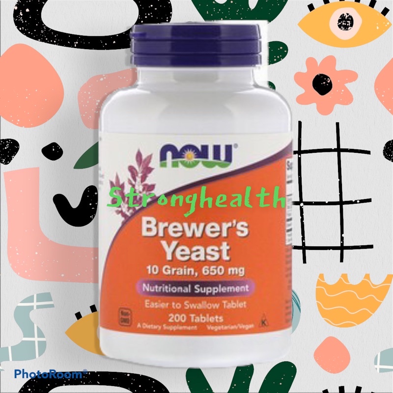 Now Foods, Brewer's Yeast, 200 Tablets