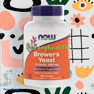 Now Foods, Brewers Yeast, 200 Tablets