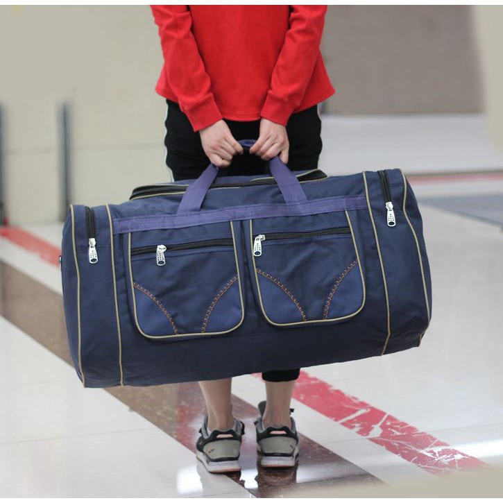 SM กระเป๋าเดินทาง กระเป๋าถือ ผ้าไนล่อน ความจุ 80 ลิตร แบบหูหิ้ว รุ่น MBi-017 (M20-015) TRTR จากร้าน Smart Choices
