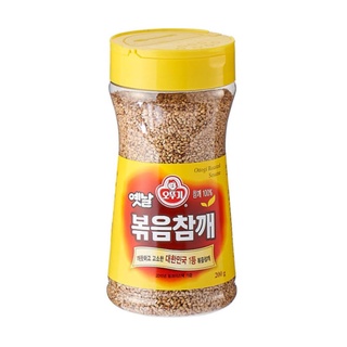 &gt;&gt;ส่งจากไทย&gt;&gt;งาขาวธรรมชาติ..เกาหลี  /  Ottogi Roasted Sesame 옛날볶음참깨 200g