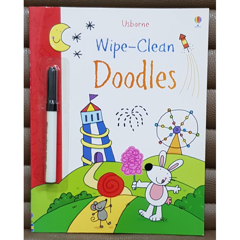 Wipe-clean doodle book