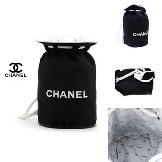 Chanel Black Drawstring Backpack Premium Gift(ของแท้💯%)